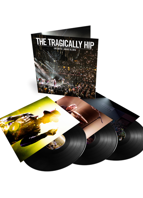 the album cover for The Tragically Hip - Live July 22 - August 20, 2016