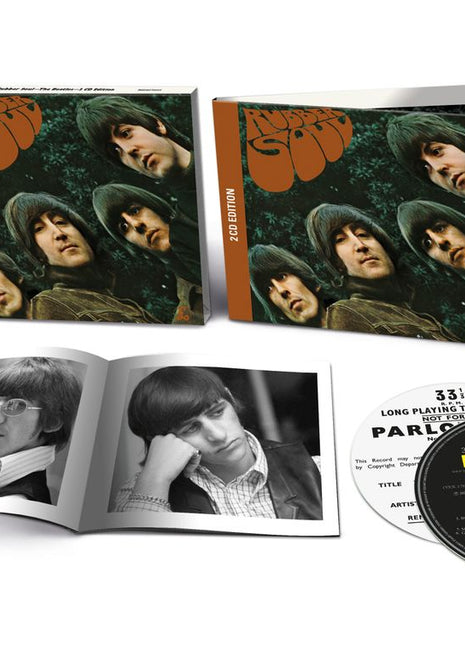 the album cover for The Beatles - Rubber Soul - Special Edition [Deluxe]