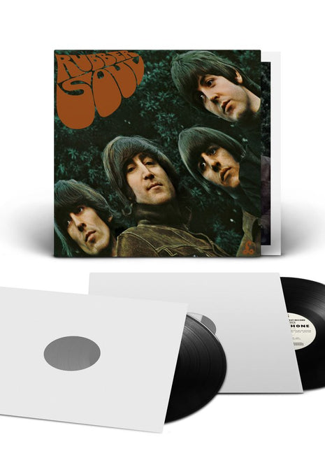 the album cover for The Beatles - Rubber Soul - Special Edition [180g Deluxe Half-speed Mastered]
