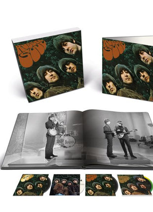 the album cover for The Beatles - Rubber Soul - Special Edition [Super Deluxe + Book]