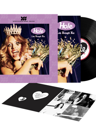 the album cover for Hole - Live Through This [Definitive Sound Series 180g]