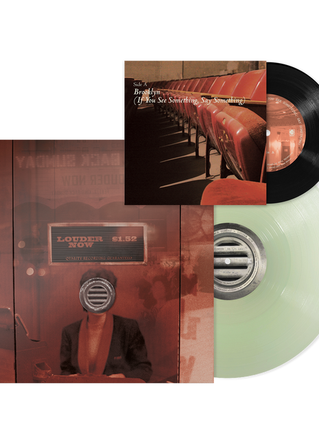 the album cover for Taking Back Sunday - Louder Now - 20th Anniversary [Indie Exclusive Coke Bottle Clear]