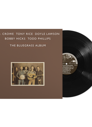 the album cover for The Bluegrass Album Band - The Bluegrass Album - HighTone Records Series