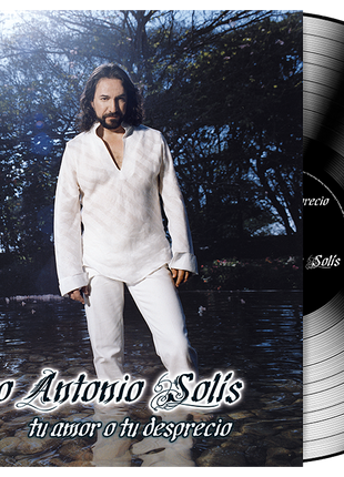 the album cover for Marco Solis  Antonio - Tu Amor O Tu Desprecio