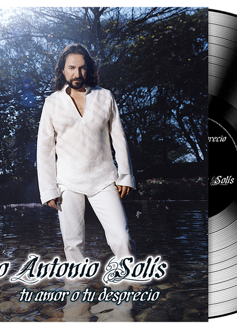the album cover for Marco Solis  Antonio - Tu Amor O Tu Desprecio