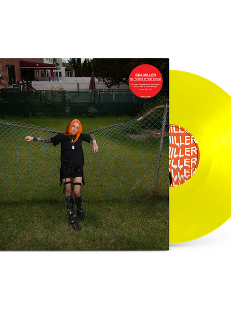 the album cover for Bea Miller - Mr. Peaked In High School [Lemon Jelly]