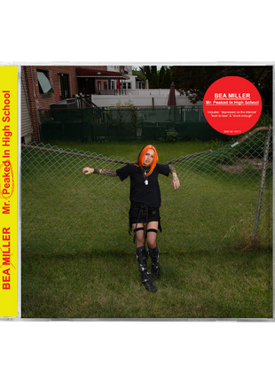 the album cover for Bea Miller - Mr. Peaked In High School