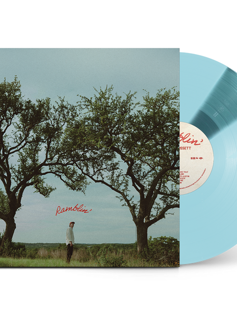 the album cover for Dylan Gossett - Ramblin' [Indie Exclusive Summer Sky Blue]