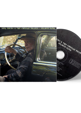 the album cover for Neil Young & The Chrome Hearts - Second Song
