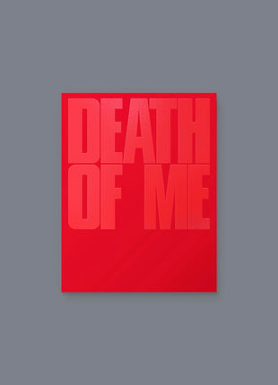 the album cover for Evan - DEATH OF ME [EXPLOSION Ver.]