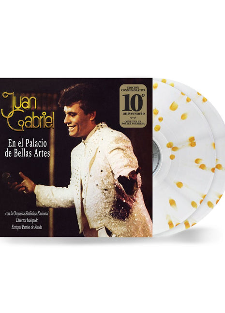 the album cover for Juan Gabriel - En El Palacio De Bellas Artes - Edición Aniversario
