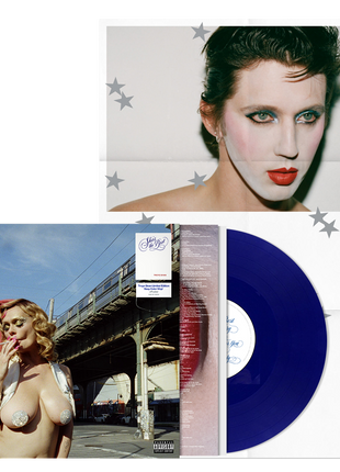 the album cover for Troye Sivan - She's the Best [Indie Exclusive Navy with Poster]