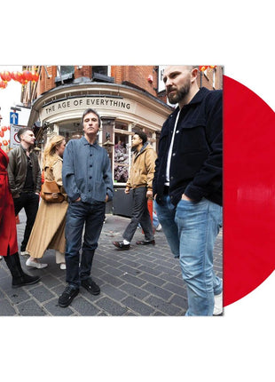 the album cover for Johnny Marr - The Age Of Everything [Indie Exclusive Red - Autographed]
