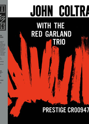 the album cover for John Coltrane - John Coltrane With The Red Garland Trio - Original Jazz Classics Series [180g black tip-on w obi]
