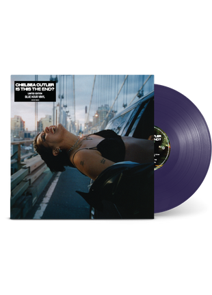 the album cover for Chelsea Cutler - IS THIS THE END? [Blue Hour]