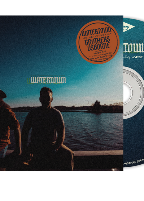 the album cover for Brothers Osborne - Watertown