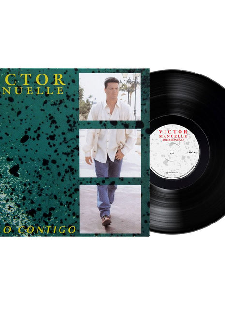 the album cover for Victor Manuelle - Solo Contigo