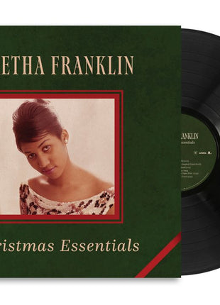 the album cover for Aretha Franklin - Christmas Essentials