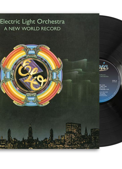 the album cover for Elo ( Electric Light Orchestra ) - New World Record