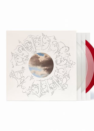 the album cover for Mac Miller - The Divine Feminine - 10th Anniversary [Indie Exclusive Milky Clear + Ruby]