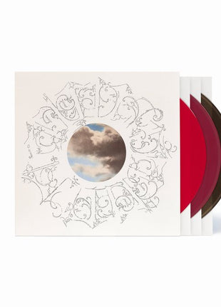 the album cover for Mac Miller - The Divine Feminine - 10th Anniversary [Apple + Fruit Punch + Black Ice]