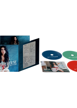 the album cover for Amy Winehouse - Back To Black - 20th Anniversary [Deluxe 3 CD]