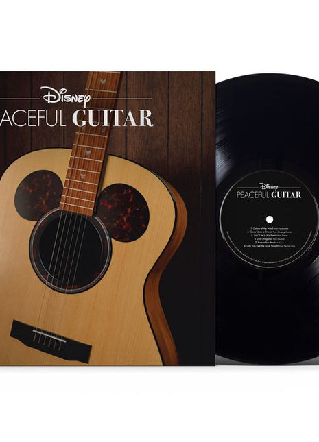 the album cover for Various Artists - Peaceful Guitar