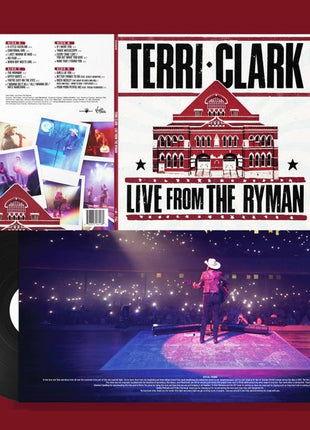 the album cover for Terri Clark - Terri Clark: Live From The Ryman