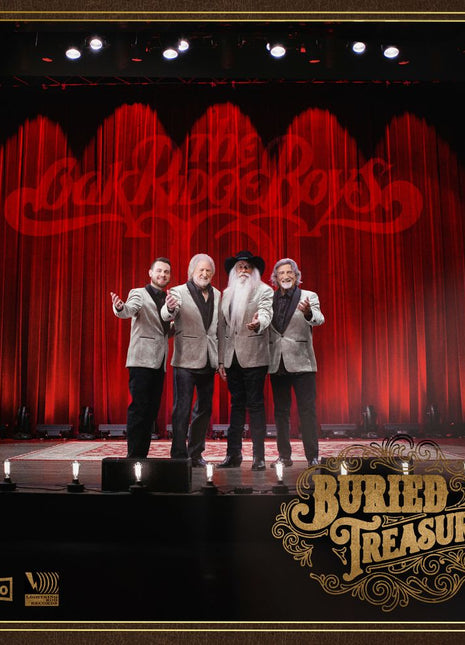 the album cover for The Oak Ridge Boys - Buried Treasures