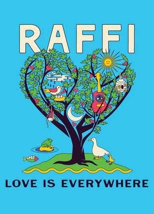 the album cover for Raffi - Love Is Everywhere