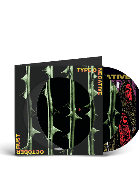 the album cover for Type O Negative - October Rust [Picture Disc, Brick & Mortar Exclusive]