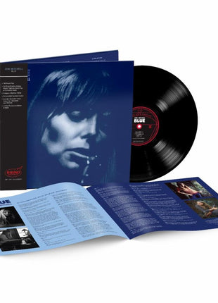 the album cover for Joni Mitchell - Blue [Rhino Hi-Fi, Brick & Mortar Exclusive]