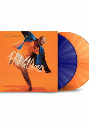 the album cover for Phil Collins - Dance Into The Light [Orange/Blue, Brick & Mortar Exclusive]