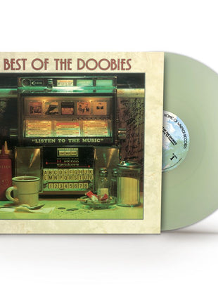 the album cover for The Doobie Brothers - Best of The Doobies [Coke Bottle Green, Brick & Mortar Exclusive]