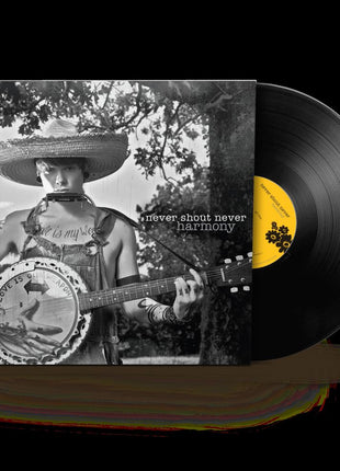 the album cover for Never Shout Never - Harmony [Rocktober 2026, Brick & Mortar Exclusive]