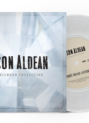 the album cover for Jason Aldean - The Diamond Collection [Ultra Clear Glitter 7' Single]