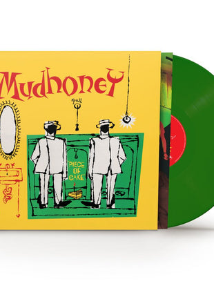 the album cover for Mudhoney - Piece of Cake [Green Vinyl, Brick & Mortar Exclusive]