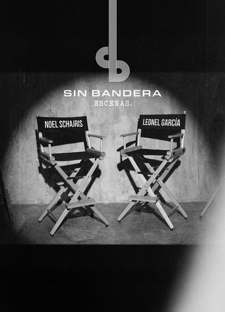 the album cover for Sin Bandera - Escenas