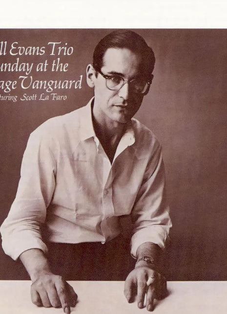 the album cover for Bill Evans Trio - Sunday At The Village Vanguard - [Clear Orange]