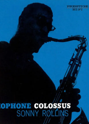 the album cover for Sonny Rollins - Saxophone Colossus - [Clear Blue]