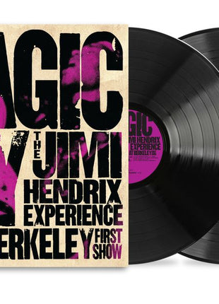 the album cover for Jimi Hendrix Experience - Magic Boy: The Jimi Hendrix Experience Live At