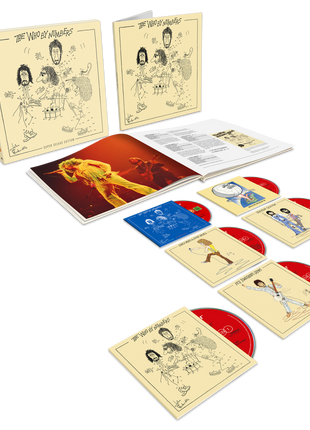 the album cover for The Who - The Who By Numbers - Deluxe Edition [Super Deluxe 5CD + Blu-ray]