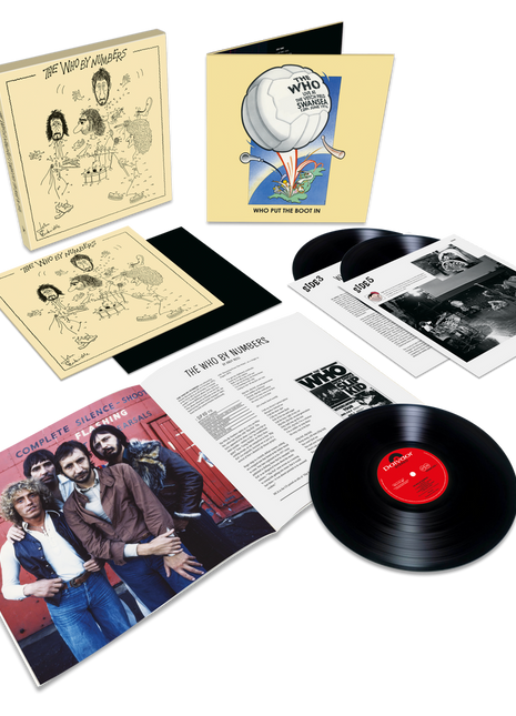 the album cover for The Who - The Who By Numbers - Deluxe Edition [180g 3 LP]