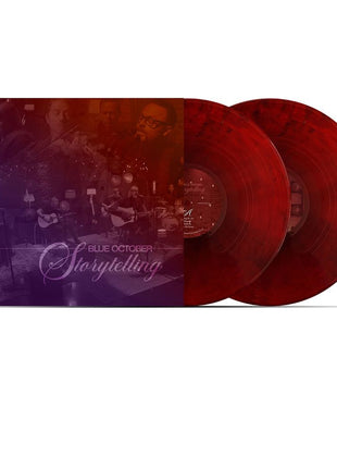 the album cover for Blue October - Storytelling [Indie Exclusive Merlot Smoke]