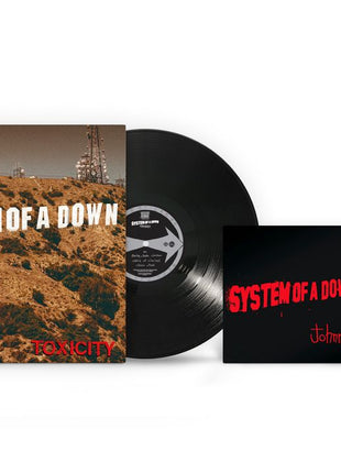 the album cover for System Of A Down - Toxicity - 25th Anniversary [LP + 7"]