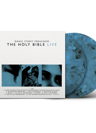 the album cover for Manic Street Preachers - The Holy Bible Live 2026
