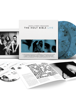 the album cover for Manic Street Preachers - The Holy Bible Live 2026 [Deluxe]