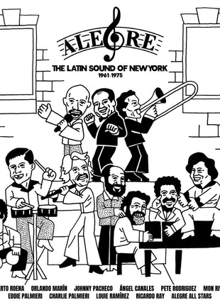 the album cover for Various Artists - Alegre Records: The Latin Sound Of New York (1961-1975)