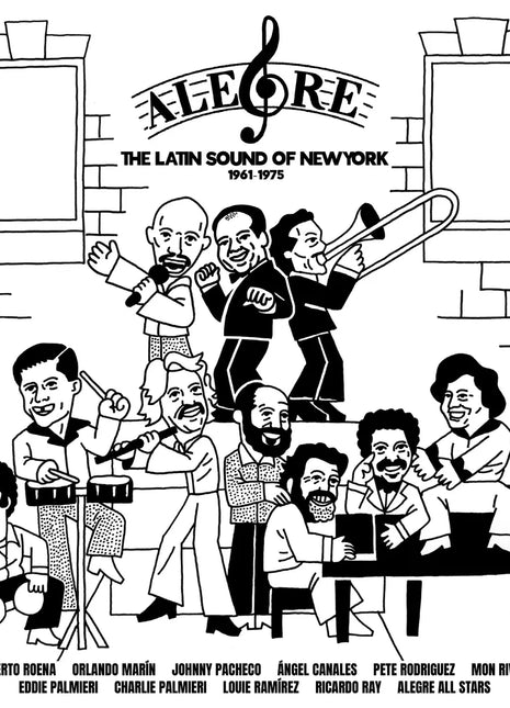 the album cover for Various Artists - Alegre Records: The Latin Sound Of New York (1961-1975)