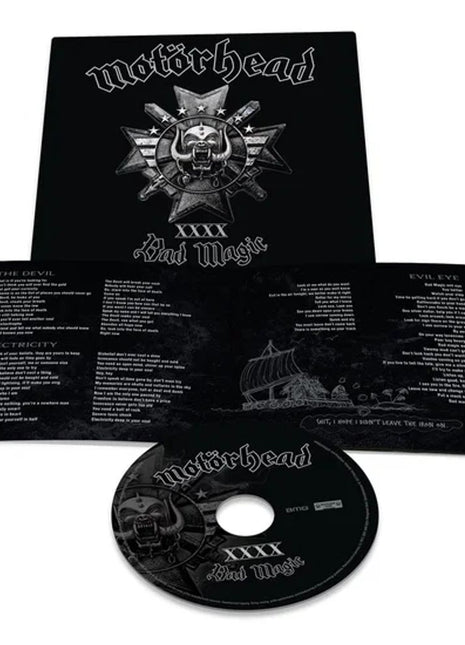 the album cover for Motörhead - Bad Magic